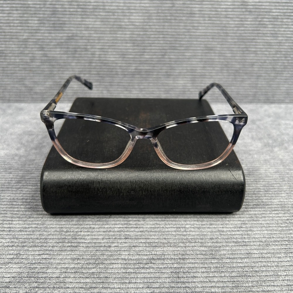 Christian Siriano Taylor Purple Pink Tortoise Cat Eye y2k Eyeglasses Boho Vtg